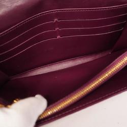 Louis Vuitton Long Wallet Vernis Portefeuille Sarah M93577 Violette Ladies