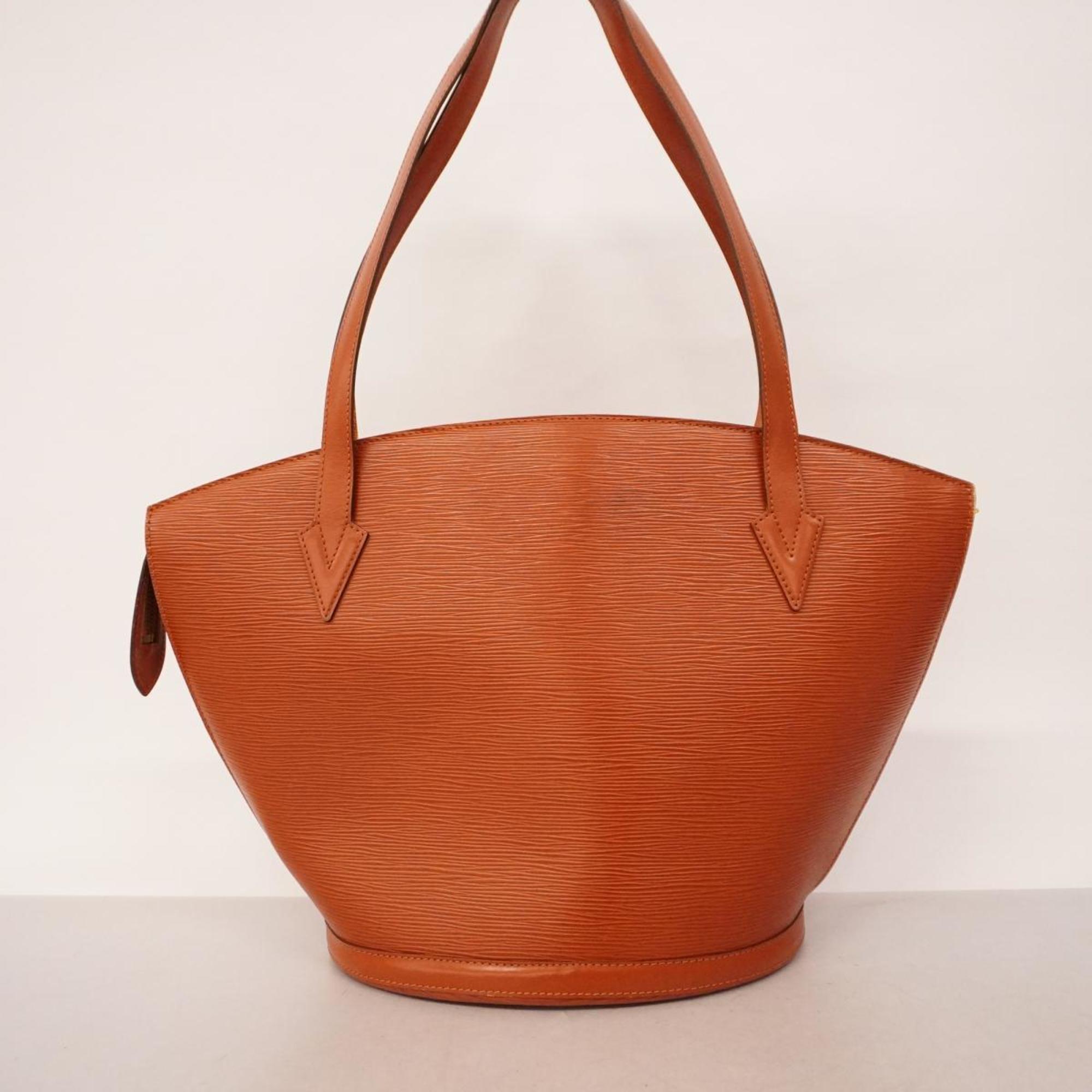 Louis Vuitton Shoulder Bag Epi Saint Jacques M52263 Kenya Brown Ladies