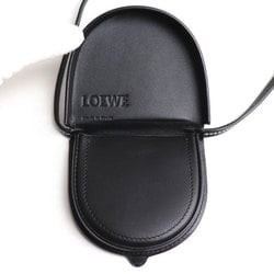 LOEWE Heel Pouch Shoulder Bag Black 109.54.T15