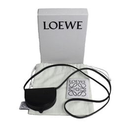 LOEWE Heel Pouch Shoulder Bag Black 109.54.T15