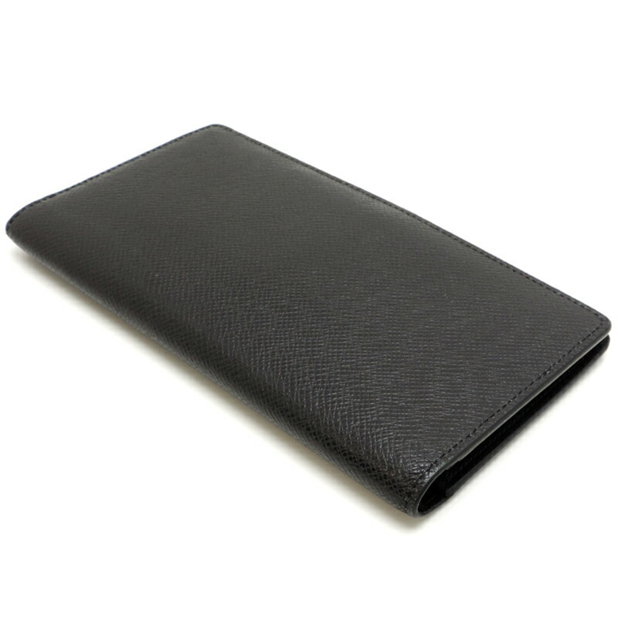Louis Vuitton Portefeuille Long Men's Wallet M30541 Taiga Noir (Black)