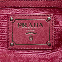 PRADA Handbag Pink Leather Women's