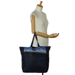 Prada Tote Bag Grey Blue Nylon Women's PRADA