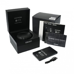 SEIKO Astron GPS Solar 300 Limited Edition SBXC025 Men's Titanium/SS Watch Black Dial