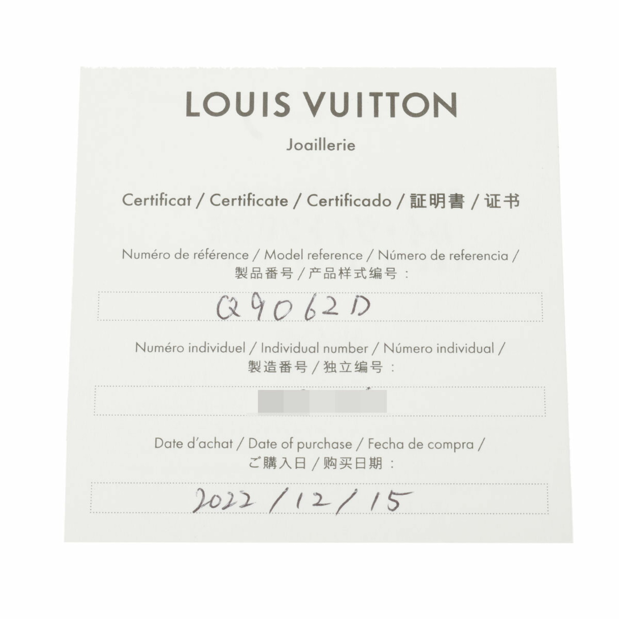 LOUIS VUITTON LV Volt Muti #50 - Size 10 Women's K18 Yellow Gold Ring