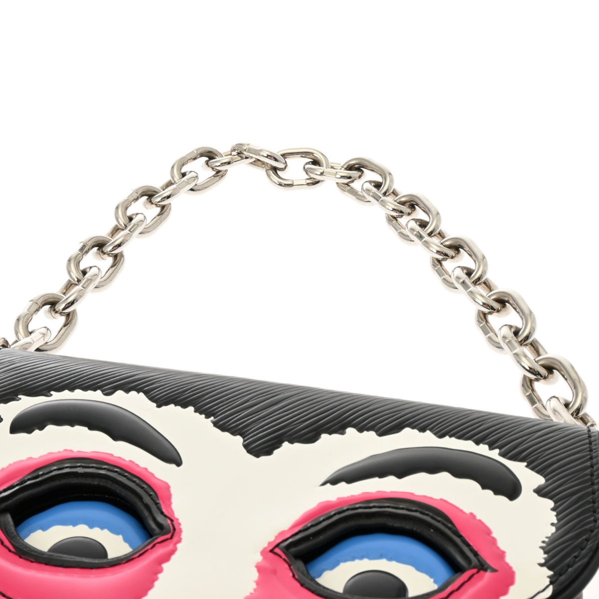 LOUIS VUITTON Louis Vuitton Monogram Pochette Kabuki Mask Brown M43495 Women's Reverse Canvas Shoulder Bag