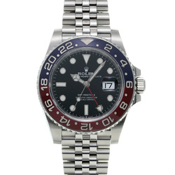 ROLEX GMT Master II Jubilee Bracelet 126710BLRO Men's Stainless Steel Watch Automatic Black Dial