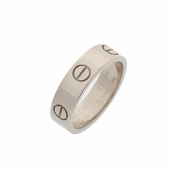 CARTIER Love Ring #56 - Size 15 Women's K18 White Gold