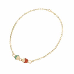 BVLGARI Naturalia Necklace with Colored Stones - Women's 18K Yellow Gold