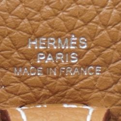 HERMES Evelyn TPM Shoulder Bag Gold (Silver Hardware) Taurillon B Stamp B121 Women's Men's Bags