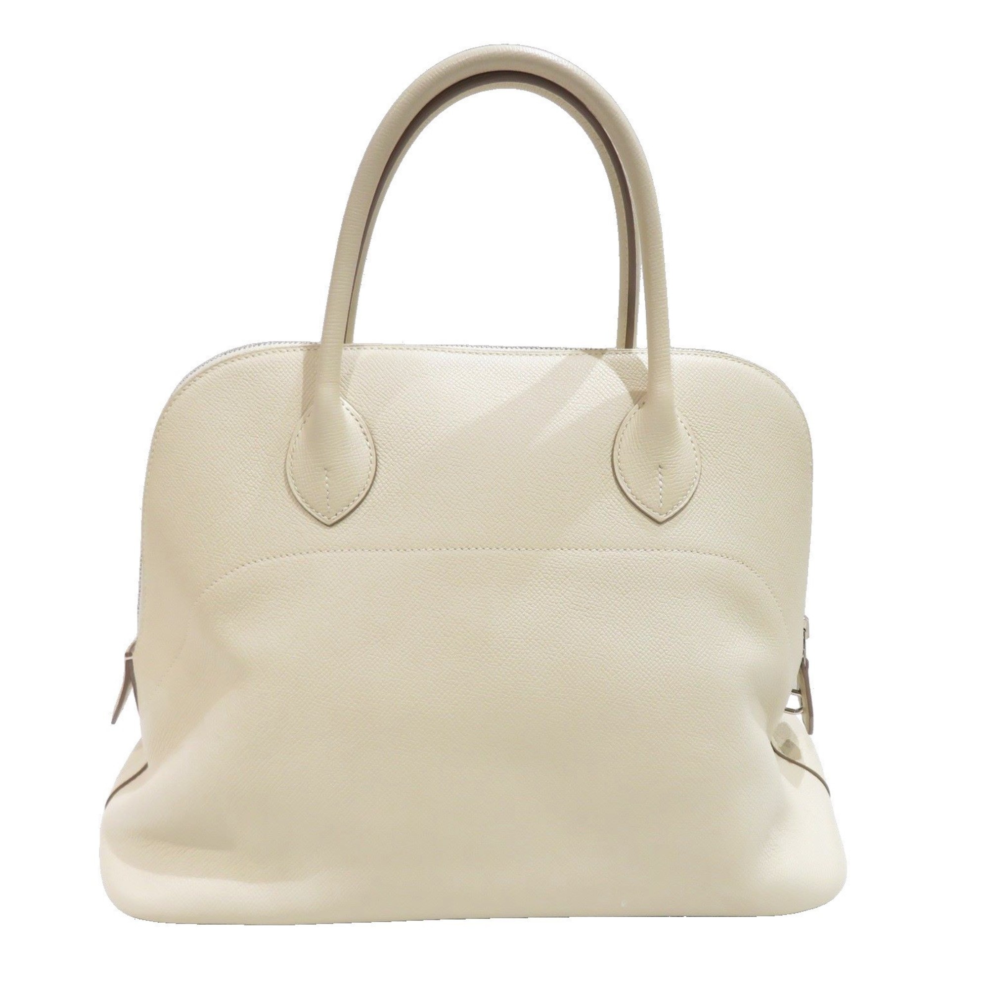 HERMES Bolide Relax 35 Handbag Crepe (Silver hardware) Epson □R stamp B87 Women's Men's Bag Leather