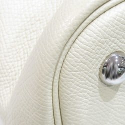 HERMES Bolide Relax 35 Handbag Crepe (Silver hardware) Epson □R stamp B87 Women's Men's Bag Leather