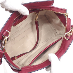 Michael Kors Shoulder Bag for Women, Red, Calf Leather, 30T4MLMM2T