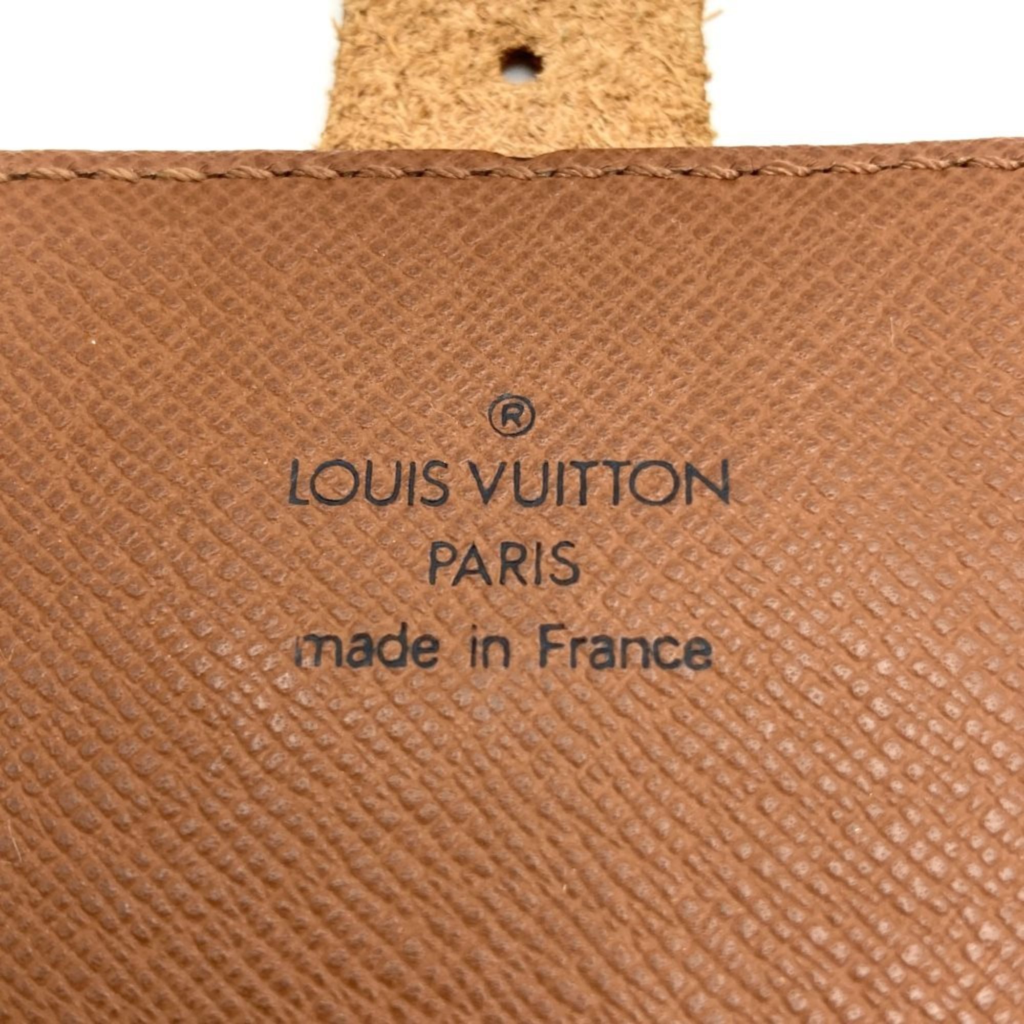 Louis Vuitton M51253 Cartesier MM Shoulder Bag Brown Monogram Women's LOUIS VUITTON