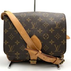 Louis Vuitton M51254 Cartesiere Shoulder Bag Brown Monogram Women's LOUIS VUITTON