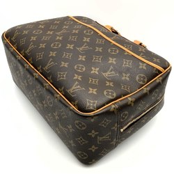 Louis Vuitton M47270 Bowling Vanity (Deauville) Handbag Brown Monogram Women's LOUIS VUITTON