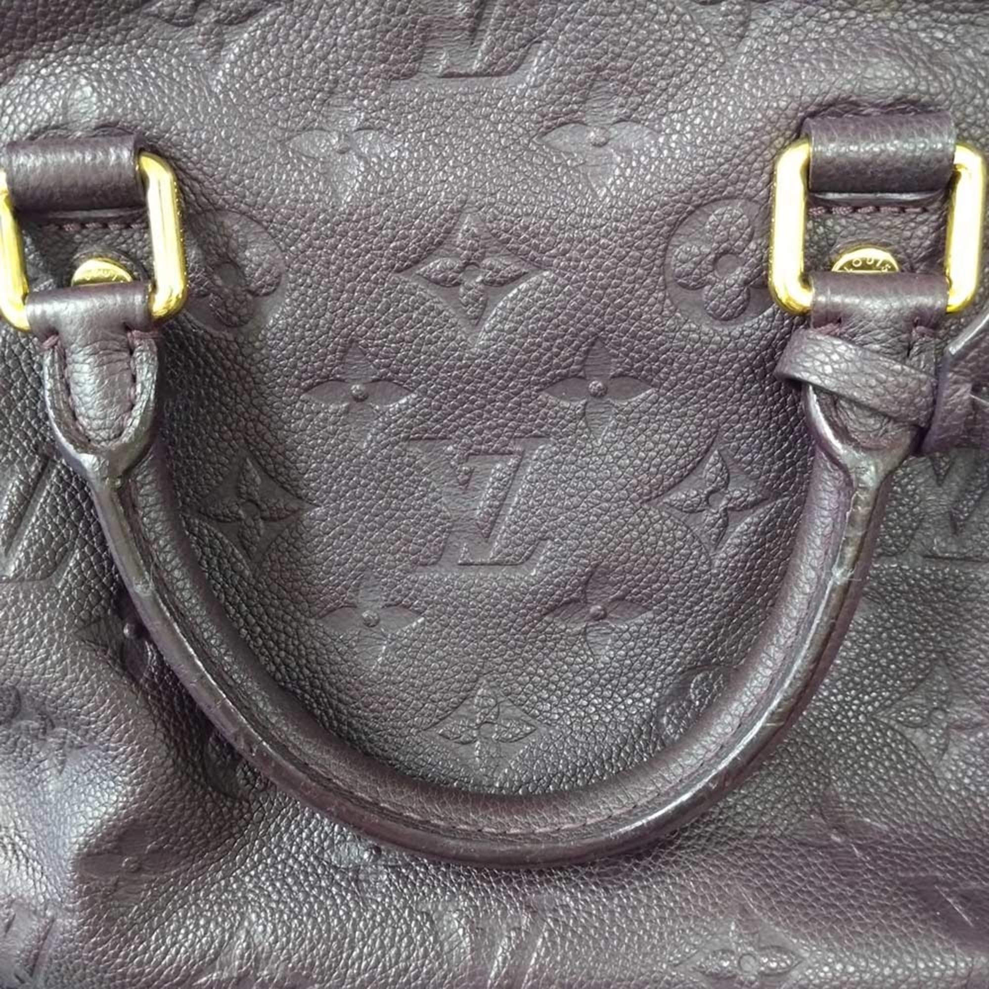 Louis Vuitton M40765 Speedy Bandouliere 25 Handbag Shoulder Bag 2way Purple Monogram Empreinte LOUIS VUITTON