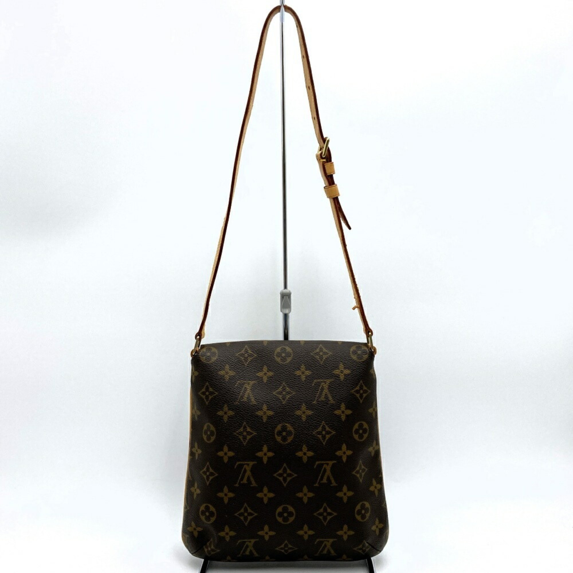 Louis Vuitton M51258 Musette Salsa Short Shoulder Bag Brown Monogram Women's LOUIS VUITTON