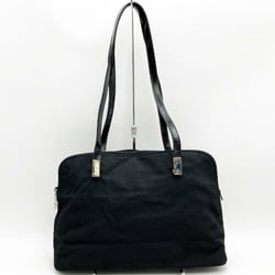 GUCCI 002 1038 Tote Bag, Black, Nylon, Women's