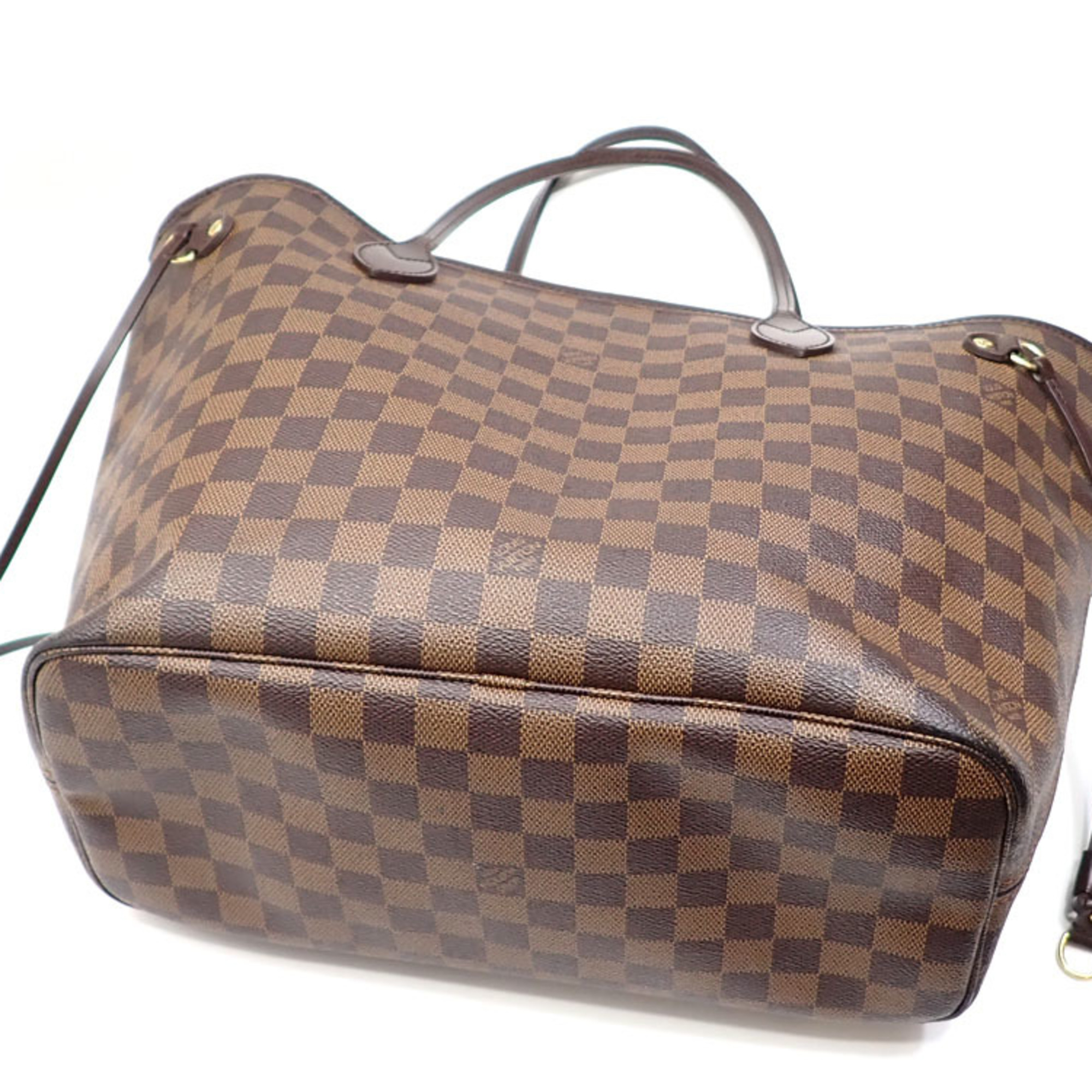 Louis Vuitton Tote Bag Damier Ebene Neverfull MM Women's N51105 Shoulder