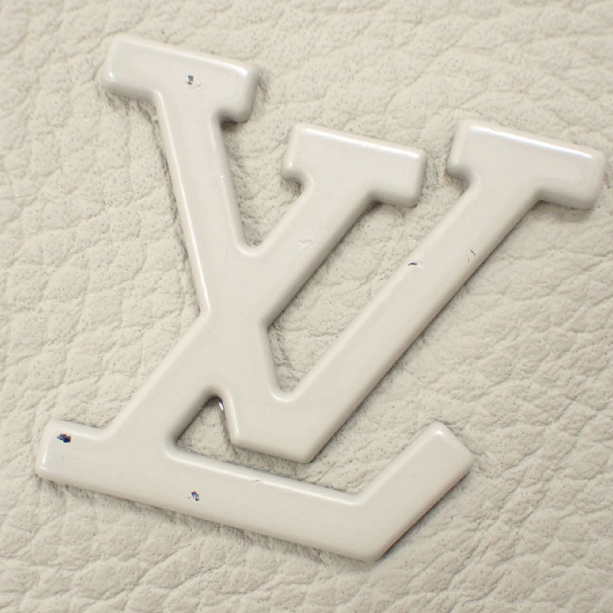 Louis Vuitton Coin Case Aerogram Women's M82282 Beige Purse Fragment
