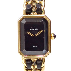 Chanel Watch Premiere Ladies Quartz GP Leather H0001 Battery Operated M Size