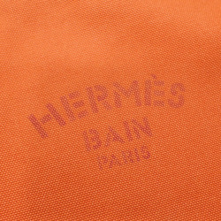 Hermes Flat Pouch Yachting GM Women's Orange Cotton HERMES