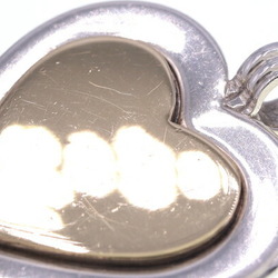 Tiffany Pendant Top Heart Motif Silver Gold YG Yellow SV Sterling 925 Necklace Women's TIFFANY & CO