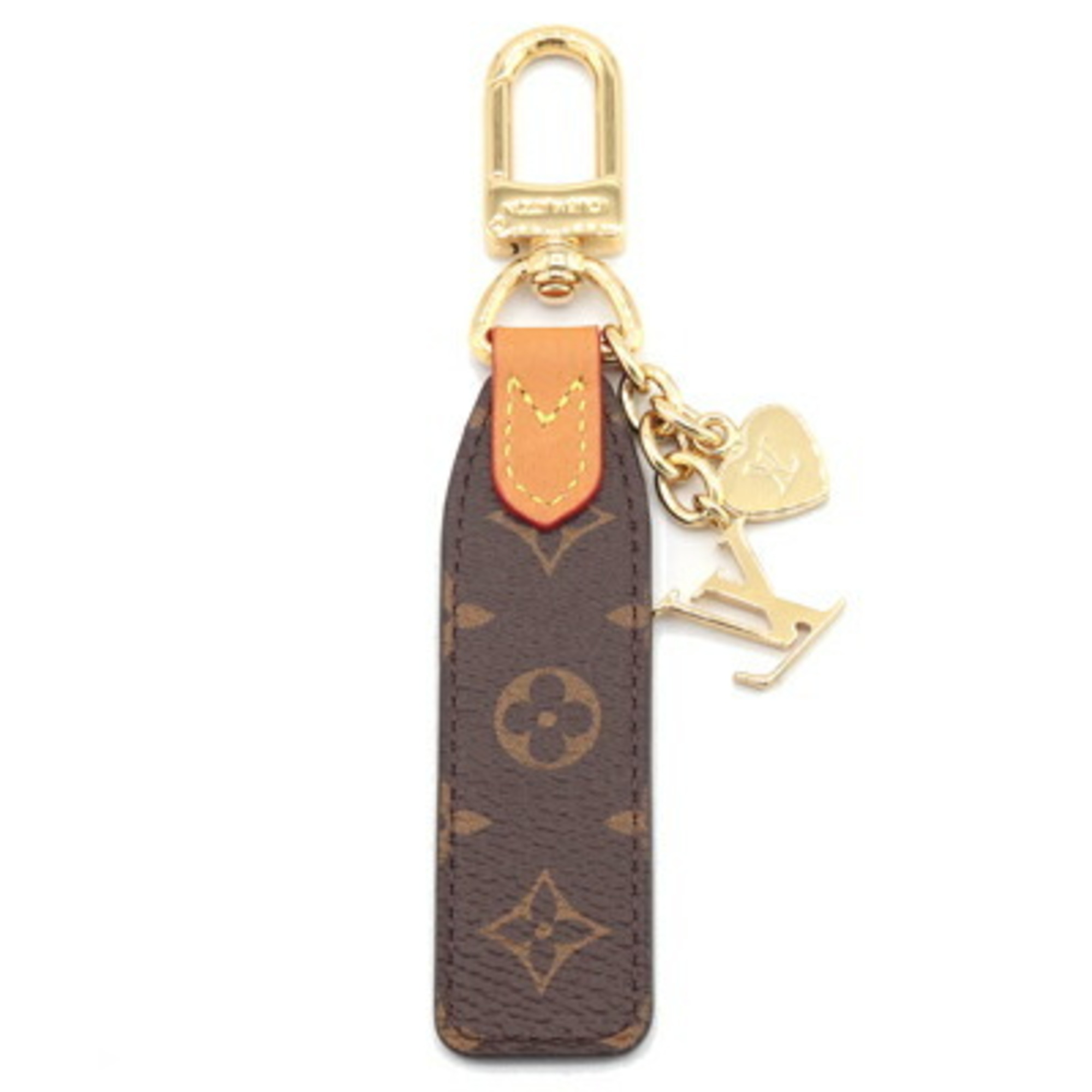 Louis Vuitton Bag Charm Monogram Keychain LV Cherished M01184 Keyring Women's LOUIS VUITTON