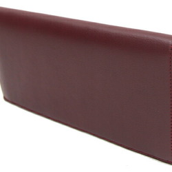 Cartier Bi-fold Wallet Must L3000582 Bordeaux Leather Long Men's