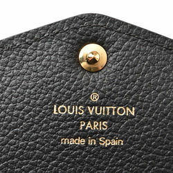 Louis Vuitton Wallet LOUIS VUITTON M61182 Monogram Empreinte Portefeuille Sarah Noir Black