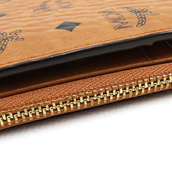 MCM Bi-fold Wallet in Visetos MXSBSVI01CO001 Cognac Coated Canvas Compact for Women