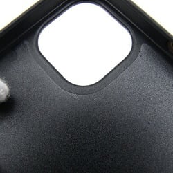 Prada Smartphone Cover iPhone14Plus 2ZH174 Black Leather Case Shoulder Bag for Women and Men PRADA
