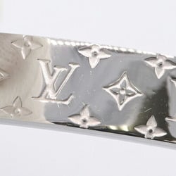 Louis Vuitton Bangle Manchette Monogram Bold M00682 Silver Men's Women's LV Bracelet Cuff LOUIS VUITTON