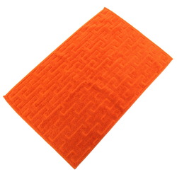 Hermes Towel Stairs Orange 100% Cotton Women's H HERMES