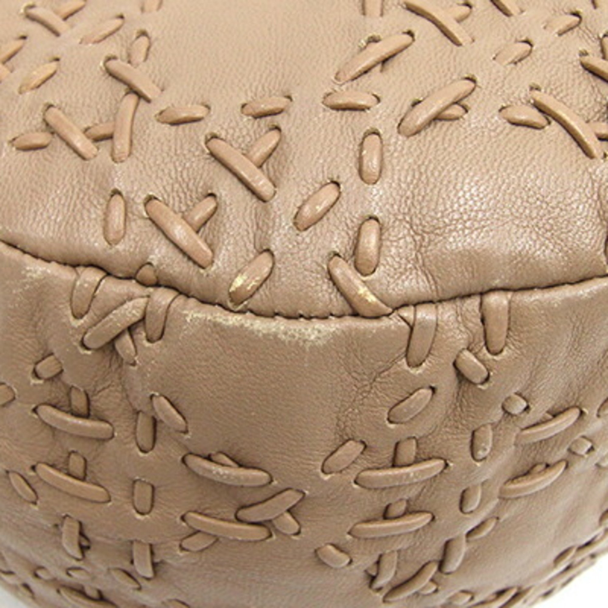 Christian Dior Dior bag brown beige leather charm ladies old lady dior cannage stitch