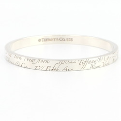 Tiffany Bangle Narrow Silver SV Sterling 925 for Women TIFFANY&Co.