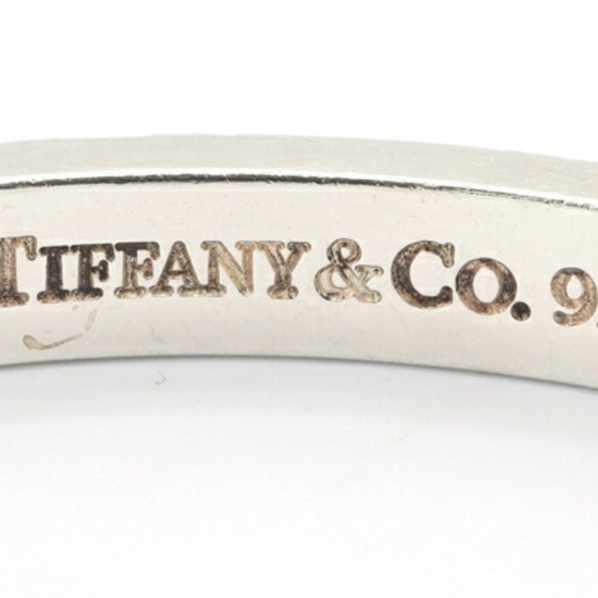 Tiffany Bangle Narrow Silver SV Sterling 925 for Women TIFFANY&Co.