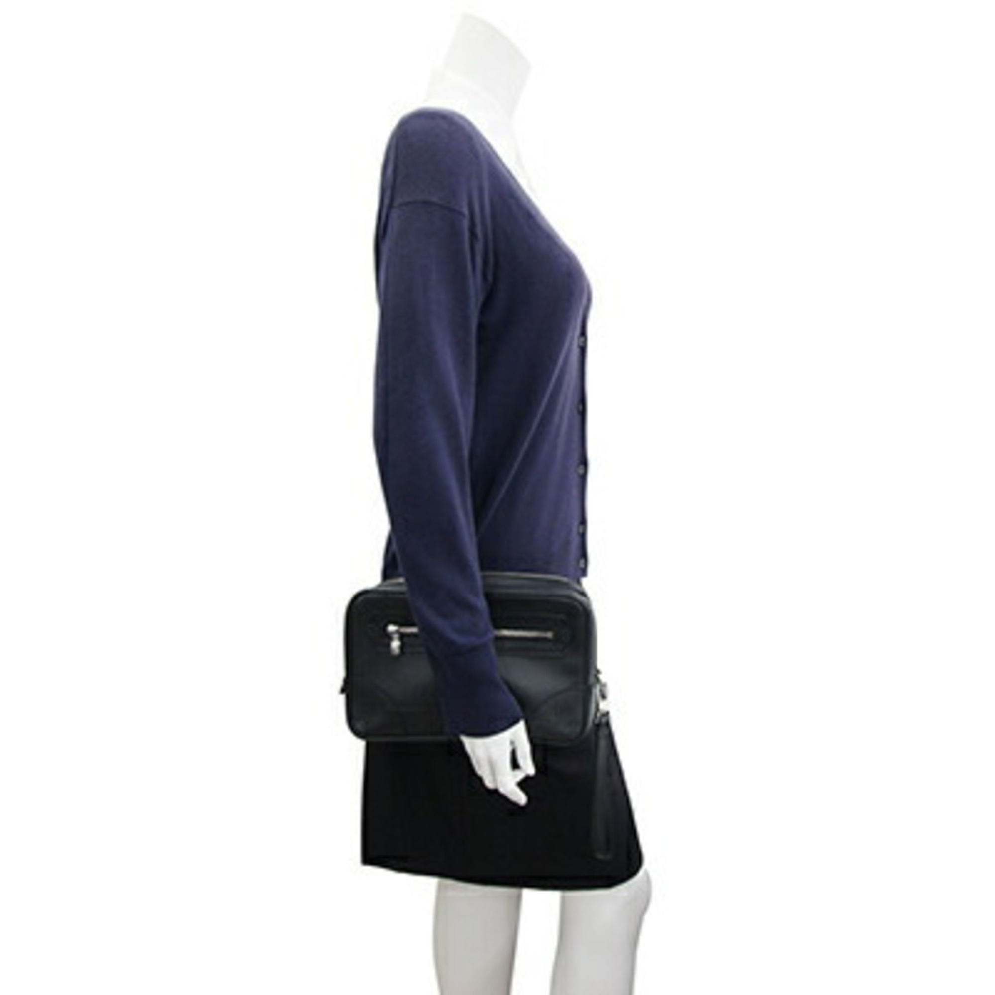 Louis Vuitton Second Bag Taiga Pavel M31142 Ardoise Men's Double Pouch Clutch LOUIS VUITTON