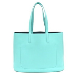 Tiffany Tote Bag Blue Leather Shoulder for Women TIFFANY&Co.