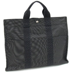 Hermes handbag Air Line Tote MM grey canvas tote bag for men and women HERMES
