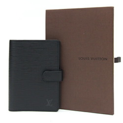 Louis Vuitton Notebook Cover Epi Agenda PM R20052 Noir Pocket Leather LV Men's Women's LOUIS VUITTON