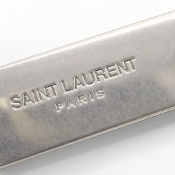 Saint Laurent Money Clip 485362 Silver Metal Bill Men's SAINT LAURENT PARIS