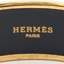 Hermes Bangle Enamel Red Gold Metal Cloisonne Bracelet Horse Women's HERMES