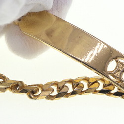 CELINE Bracelet Gold Metal Triomphe Women's Macadam