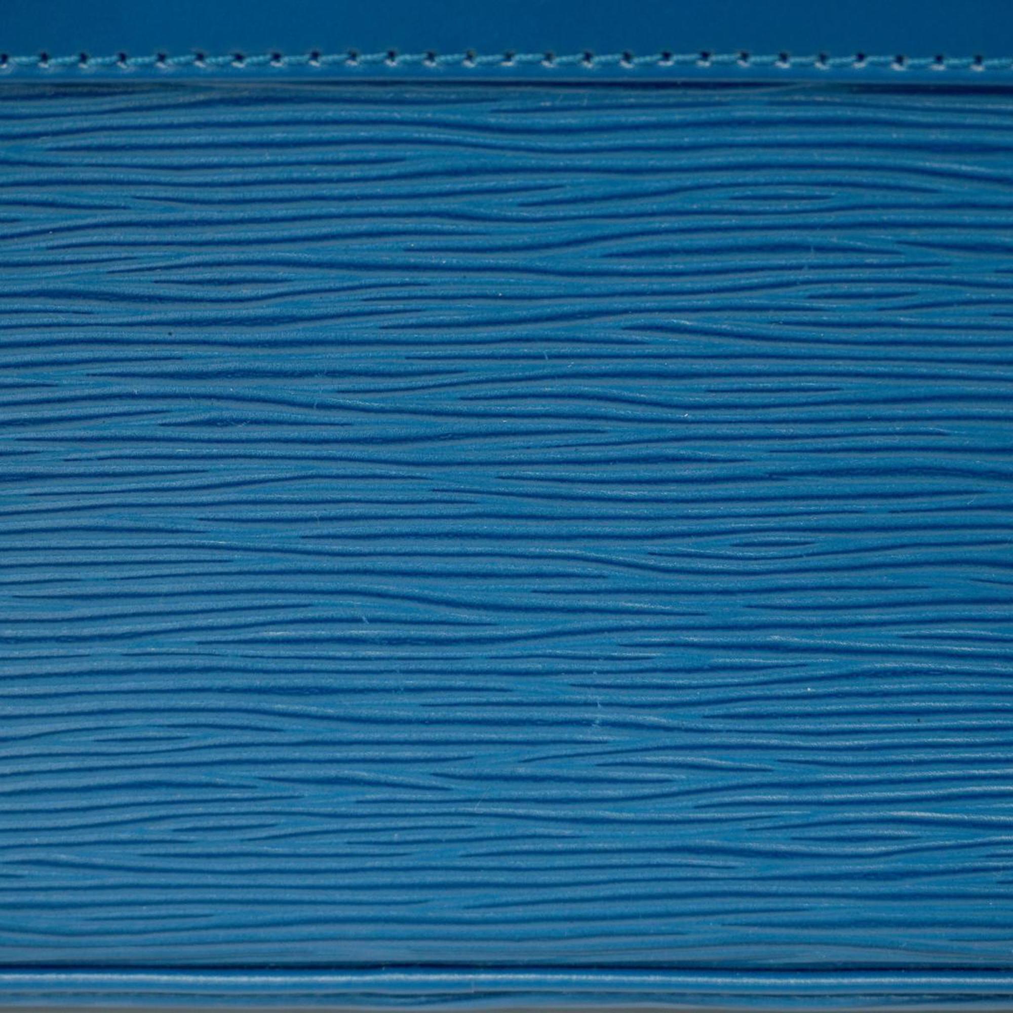 Louis Vuitton Shoulder Bag Epi Trocadero 24 M52315 Toledo Blue Ladies