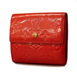 Louis Vuitton Tri-fold Wallet Vernis Porte Monnaie Billet Credit M9139F Framboise Ladies