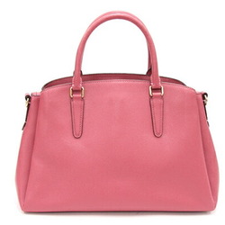 Coach handbag sage carryall F28976 pink leather shoulder bag for women COACH