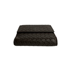 BOTTEGA VENETA Intrecciato Leather Bi-fold Wallet Brown 28751