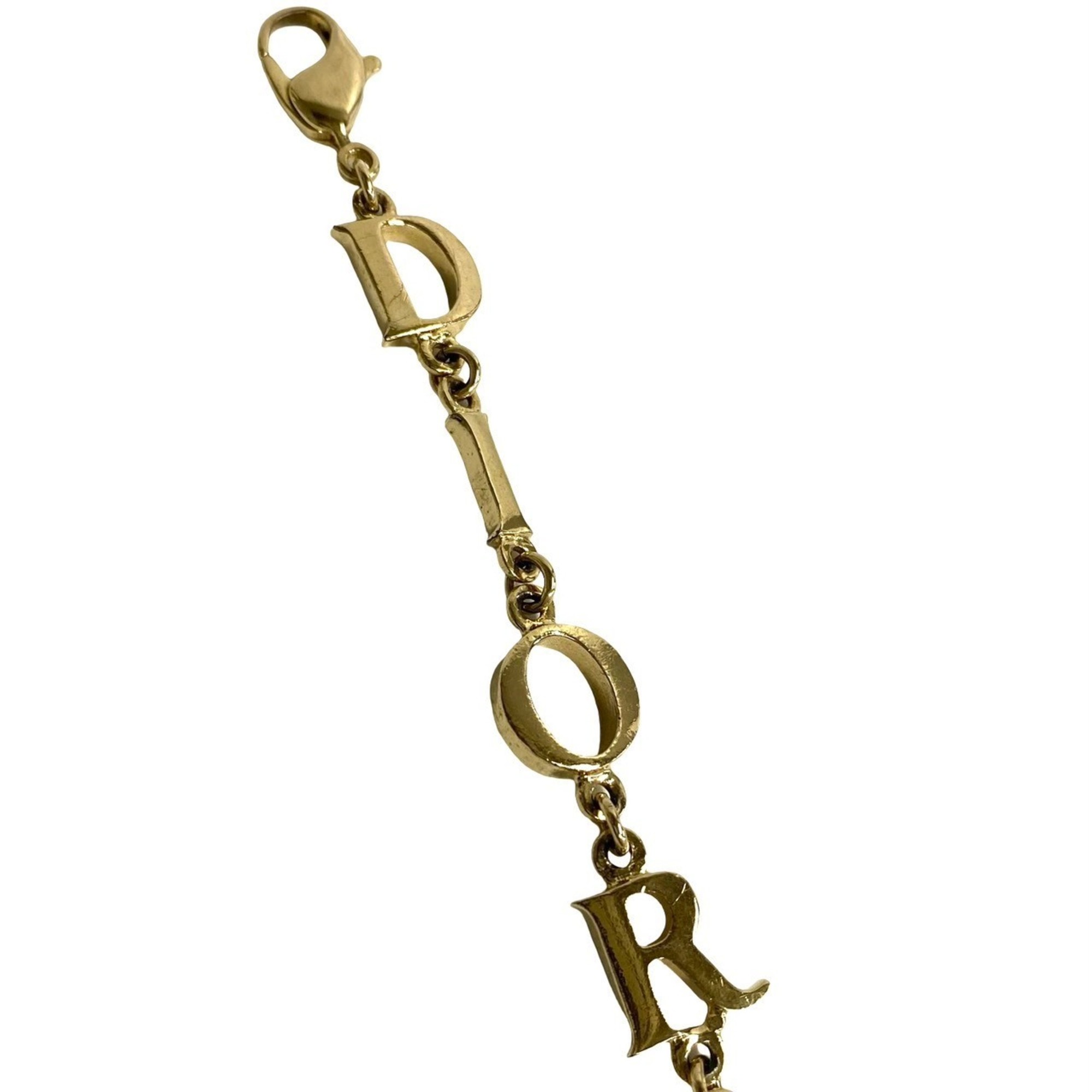 Christian Dior metal bracelet bangle men women gold 36922